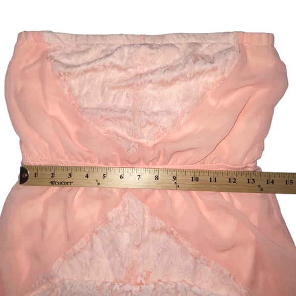 L8ter BOHO Lace Peach Maxi Dress - Women’s 4 - Picture 4 of 13